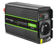 Qoltec Przetwornica napięcia 300W/600W 12V na 230V | - 1144887 - zdjęcie 1